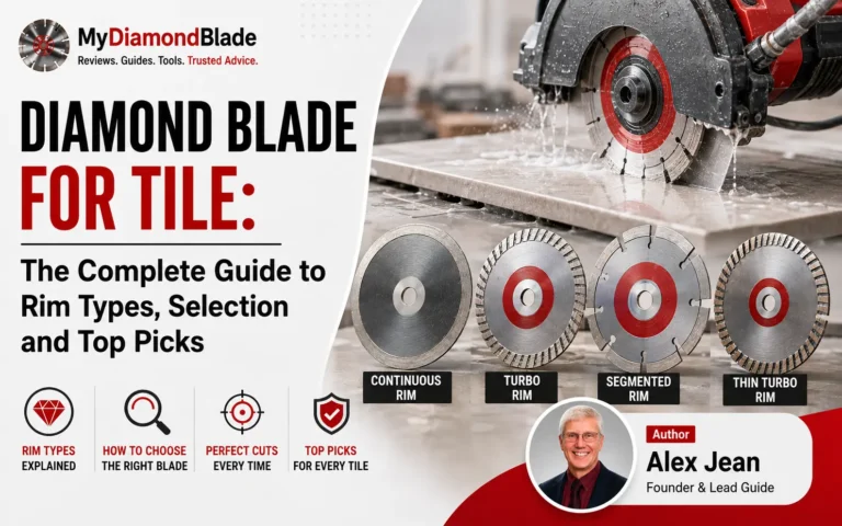 Diamond Blade for Tile: The Complete Guide to Rim Types, Selection and Top Picks 1 Best Diamond Blades for Tile Reviews and How to Pick the Right One