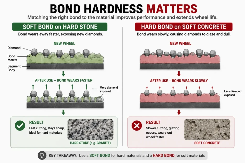 Bond Hardness Matters Wheel Performance Guide