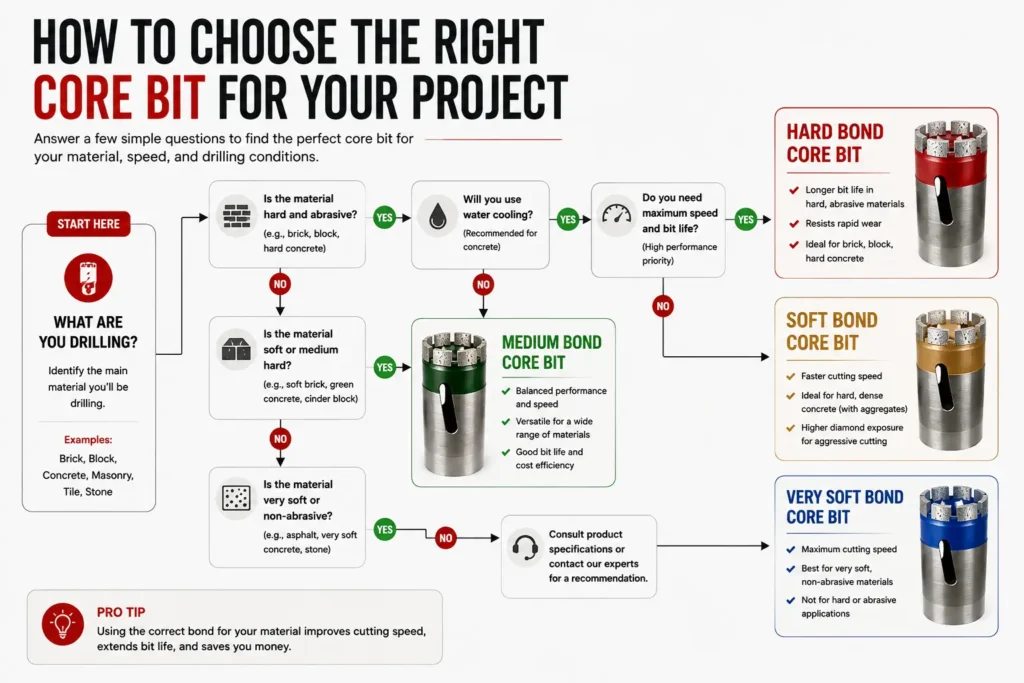Core Bit Selection Decision Guide