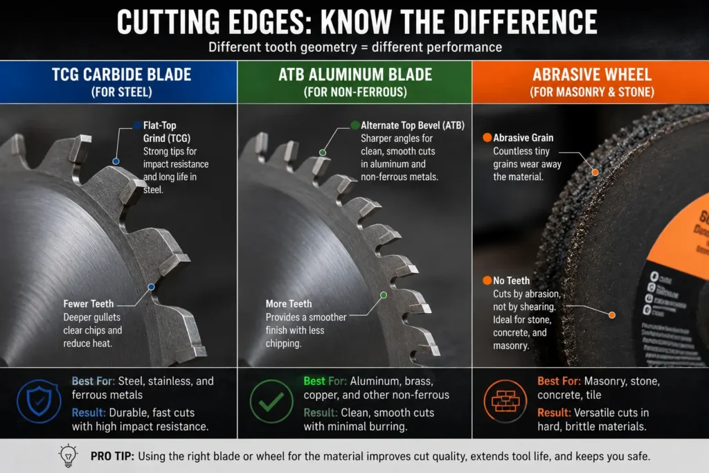 Cutting Edges Know the Difference