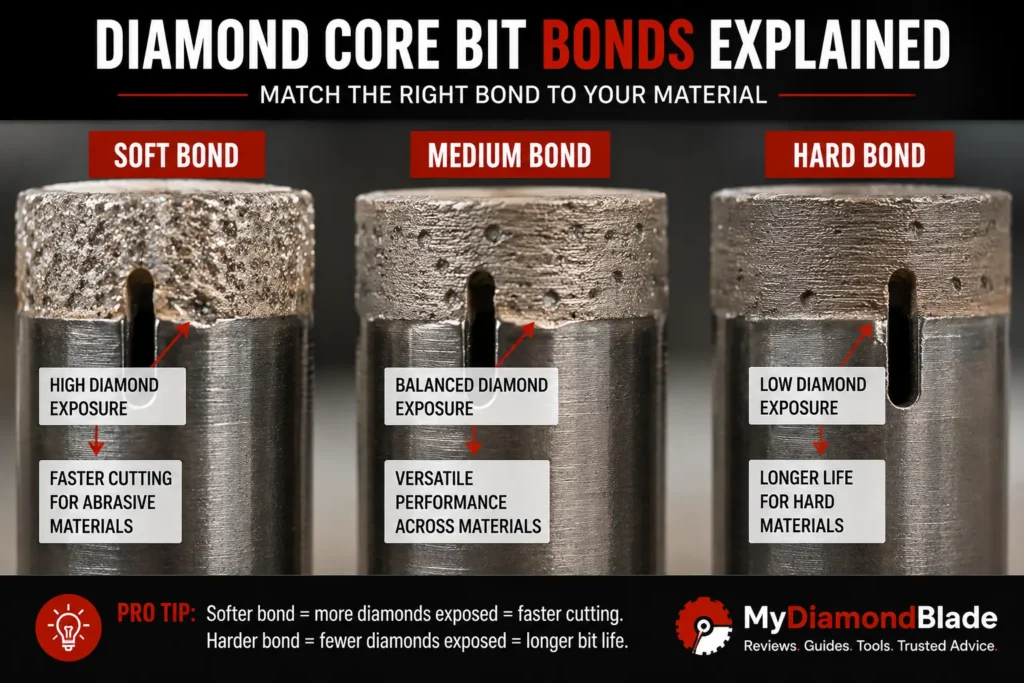 Diamond Core Bit Bonds Explained