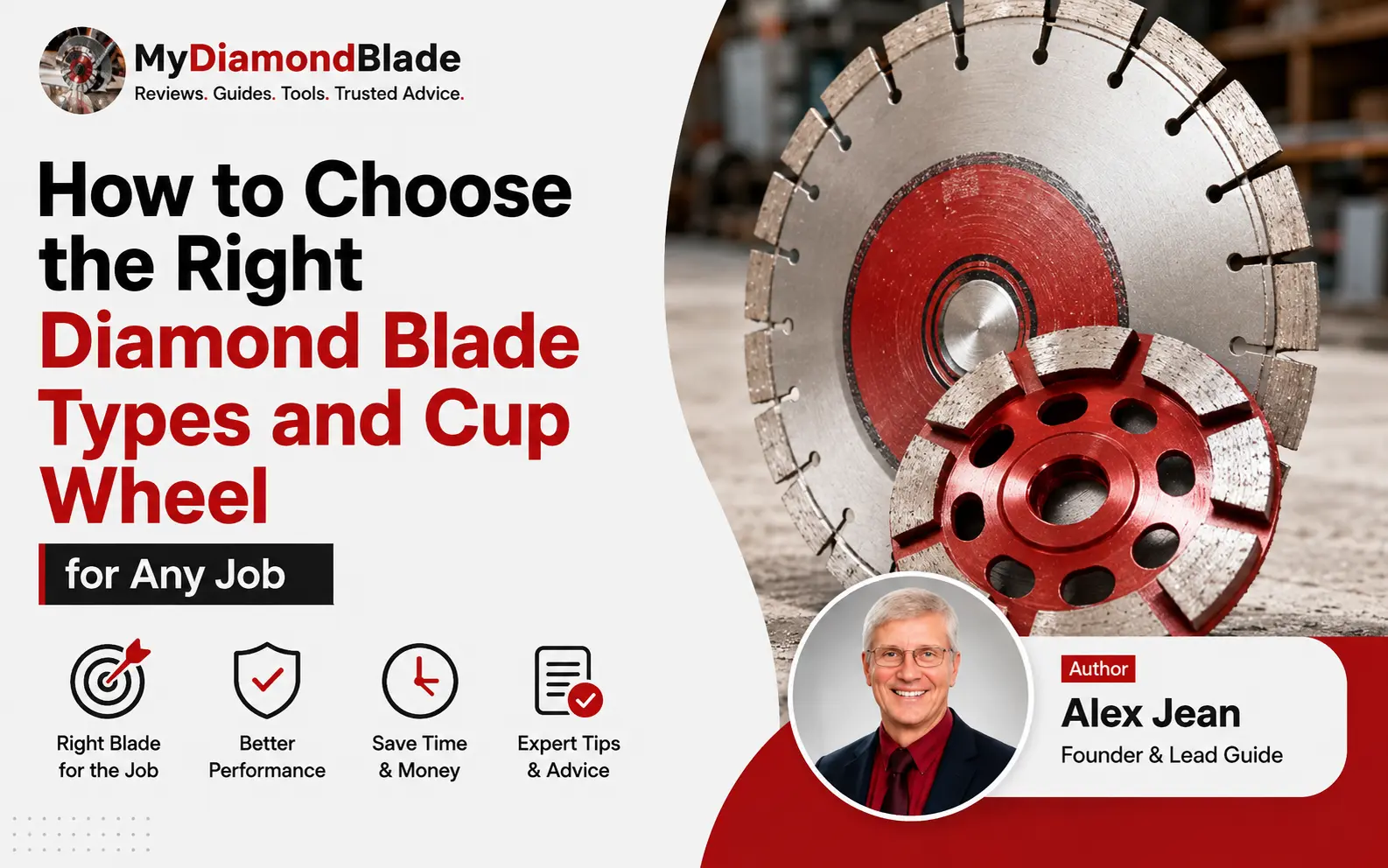 How to Choose the Right Diamond Blade and Cup Wheel for Any Job