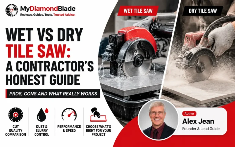 Wet vs Dry Tile Saw: A Contractor's Honest Guide 2 Wet vs Dry Tile Saw