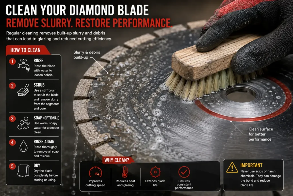 How to Restore a Glazed Diamond Blade: Dressing Methods That Work 32 Cleaning Your Diamond Blade Restore Performance