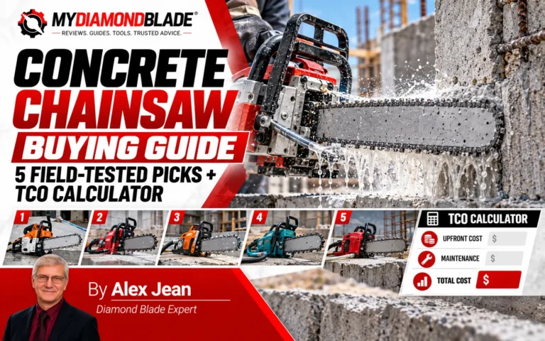Concrete Chainsaw Buying Guide: 5 Field-Tested Picks and a TCO Calculator 12 Concrete Chainsaw Buying Guide