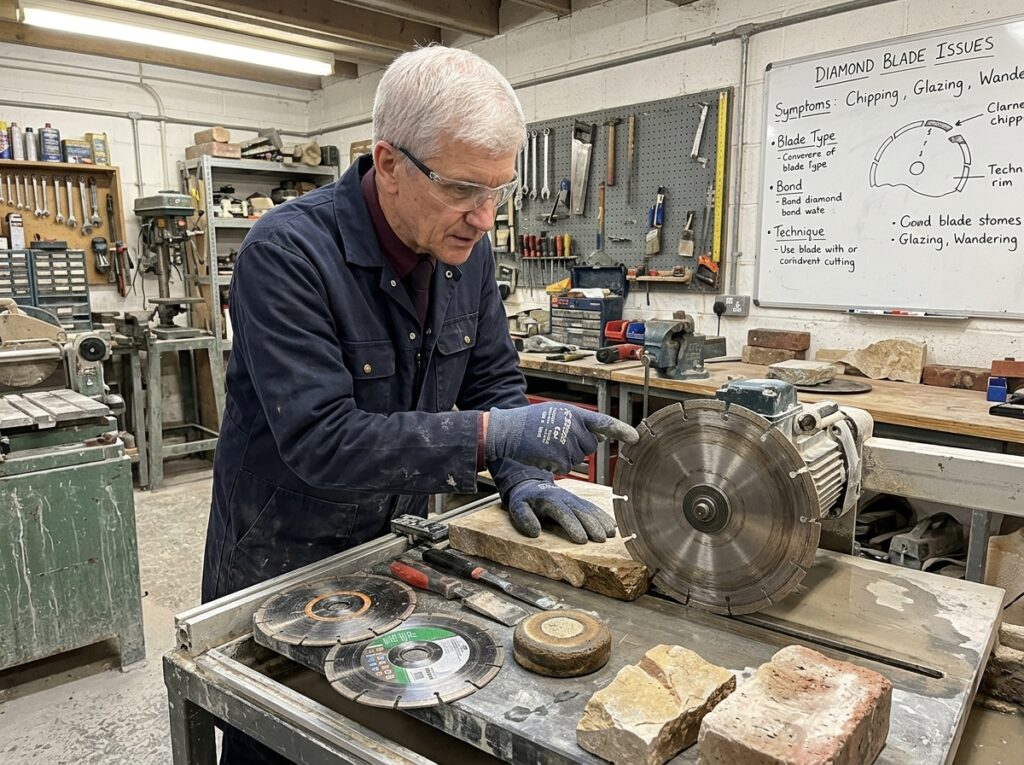 Granite Diamond Blades: Diagnose Problems by Symptom, Not by Replacing the Blade 11 Real World Fabricator Case Studies