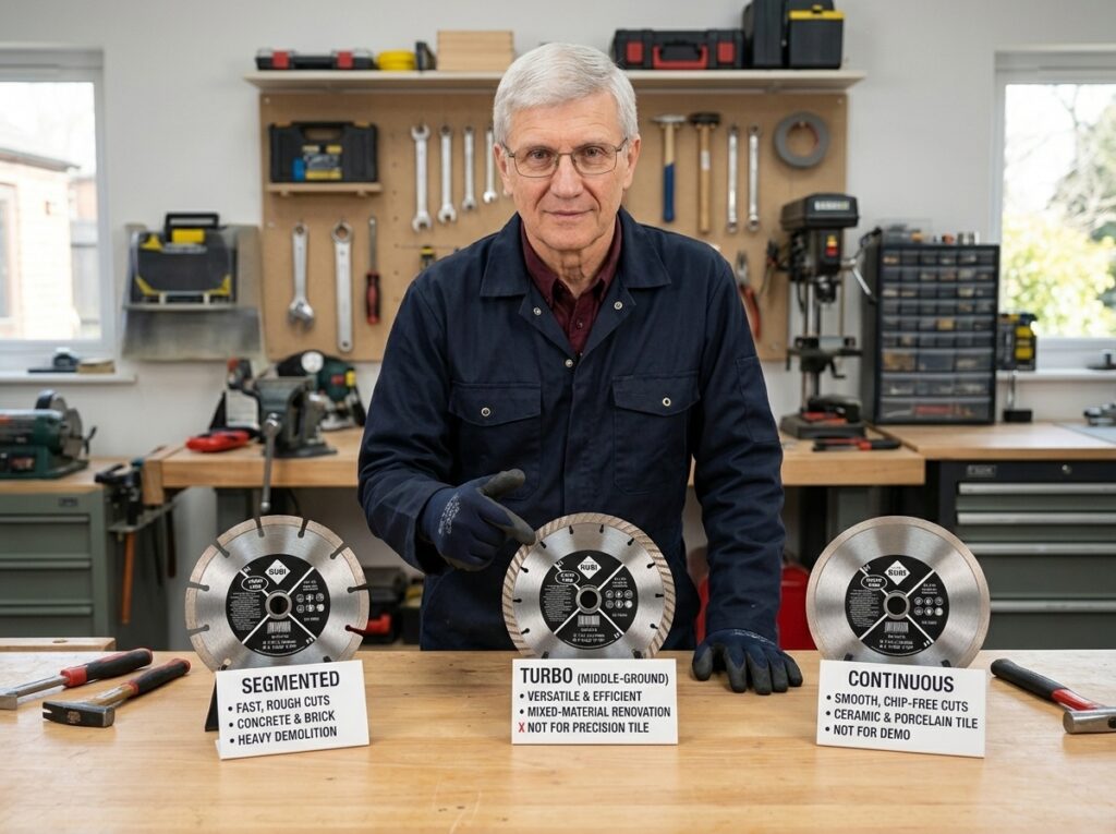 Diamond Blades Selection: Match the Rim, Bond and Cooling to the Material 10 Turbo diamond blade uses for renovation, masonry and precision cutting